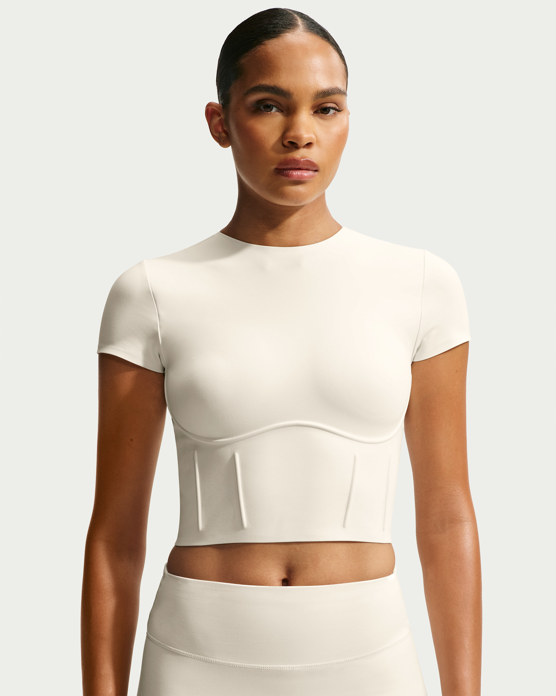 NikeSKIMS Matte Women's Corset Cropped Top. Nike.com